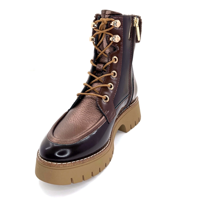 Regarde le Ciel Candis 03 Cuir Glacé Marron CANDIS 03 - 7413 SMOOTY / - META Automne Hiver 2024-2025