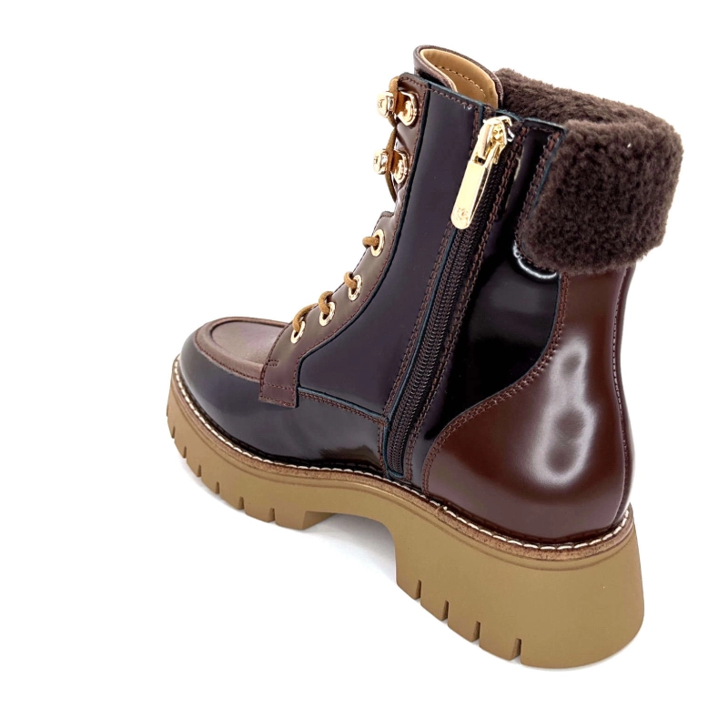 Regarde le Ciel Candis 03 Cuir Glacé Marron CANDIS 03 - 7413 SMOOTY / - META Automne Hiver 2024-2025