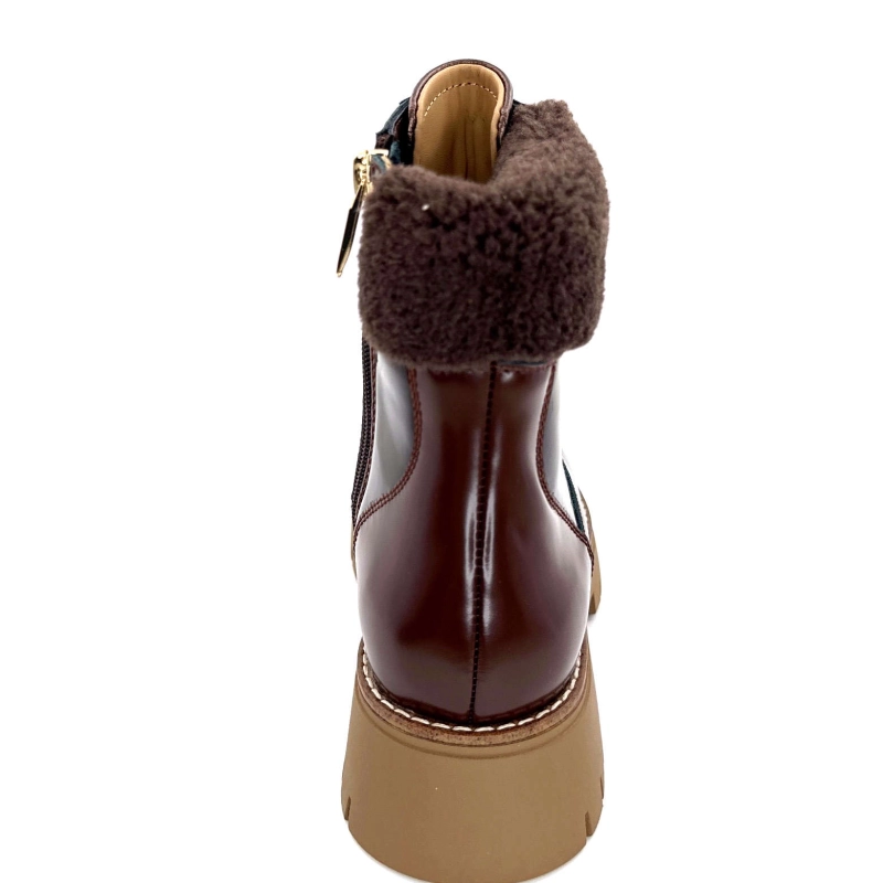 Regarde le Ciel Candis 03 Cuir Glacé Marron CANDIS 03 - 7413 SMOOTY / - META Automne Hiver 2024-2025