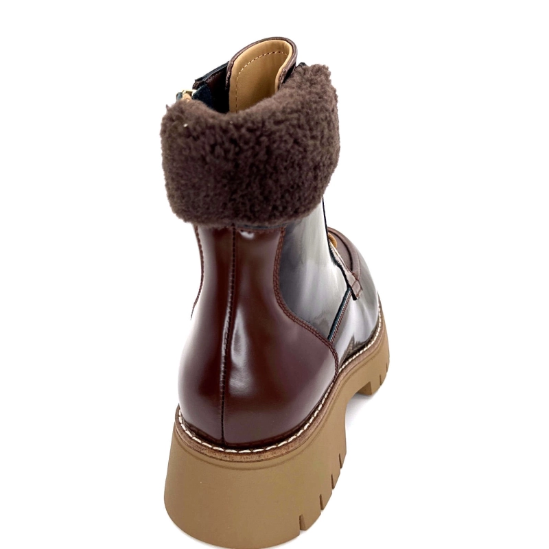 Regarde le Ciel Candis 03 Cuir Glacé Marron CANDIS 03 - 7413 SMOOTY / - META Automne Hiver 2024-2025