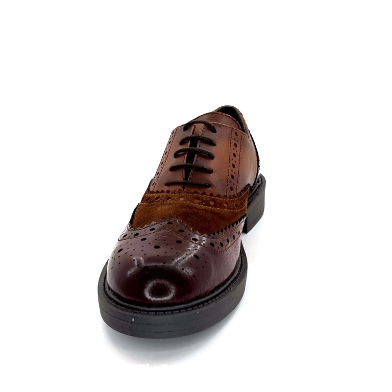 Ivoire A54190 Cuir Marron A54190 - OLD POLLOCK TEAK + R1 O Automne Hiver 2024-2025