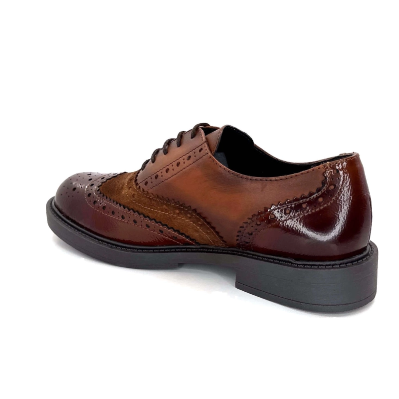 Ivoire A54190 Cuir Marron A54190 - OLD POLLOCK TEAK + R1 O Automne Hiver 2024-2025