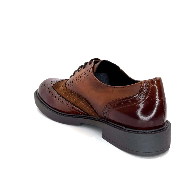 Ivoire A54190 Cuir Marron A54190 - OLD POLLOCK TEAK + R1 O Automne Hiver 2024-2025