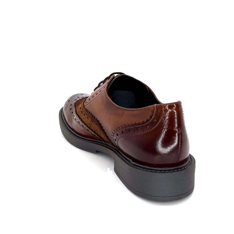 Ivoire A54190 Cuir Marron A54190 - OLD POLLOCK TEAK + R1 O Automne Hiver 2024-2025