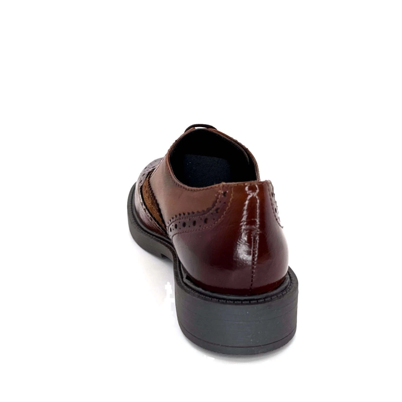 Ivoire A54190 Cuir Marron A54190 - OLD POLLOCK TEAK + R1 O Automne Hiver 2024-2025