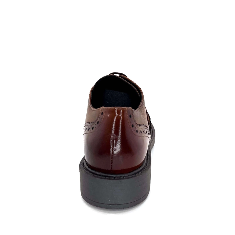 Ivoire A54190 Cuir Marron A54190 - OLD POLLOCK TEAK + R1 O Automne Hiver 2024-2025