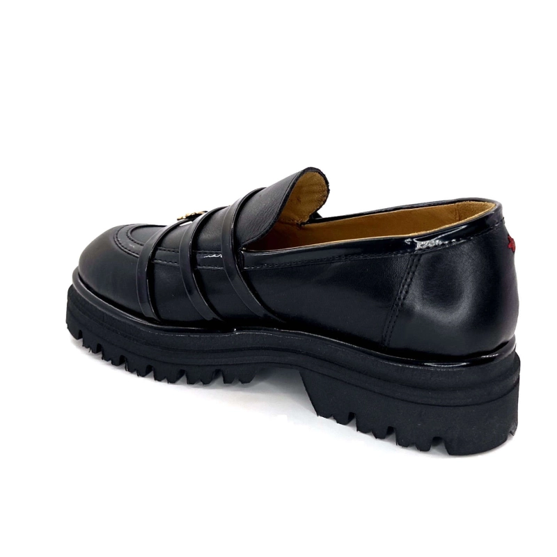 GioPiu Mia 01 Cuir Noir MIA 01 - COMBI BLACK Automne Hiver 2024-2025