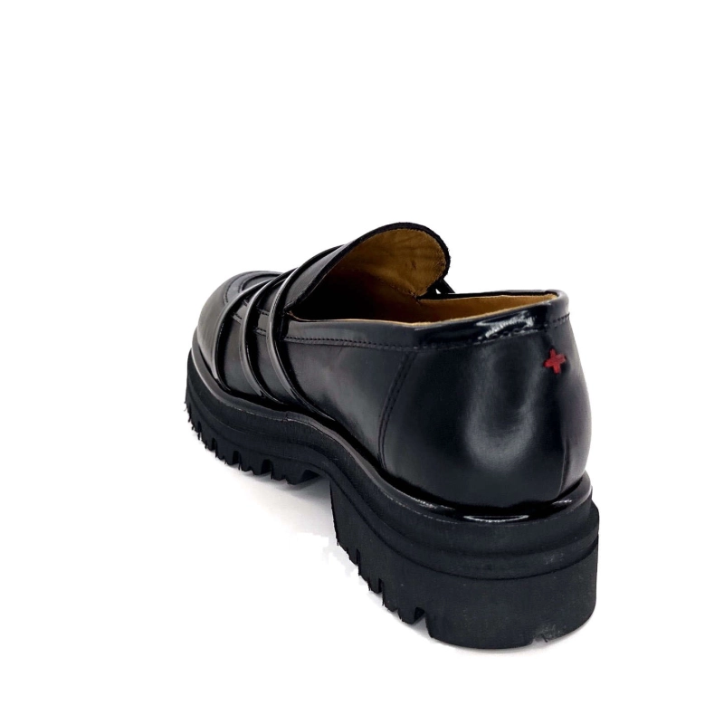 GioPiu Mia 01 Cuir Noir MIA 01 - COMBI BLACK Automne Hiver 2024-2025