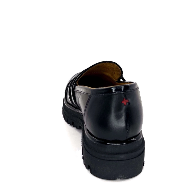 GioPiu Mia 01 Cuir Noir MIA 01 - COMBI BLACK Automne Hiver 2024-2025