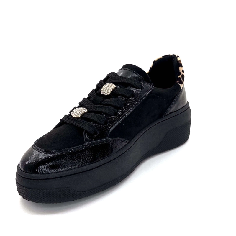 Ivoire Bp5410 Noir Noir & Léo BP5410 - CAMOSCIO NERO /LEOPARD A classer