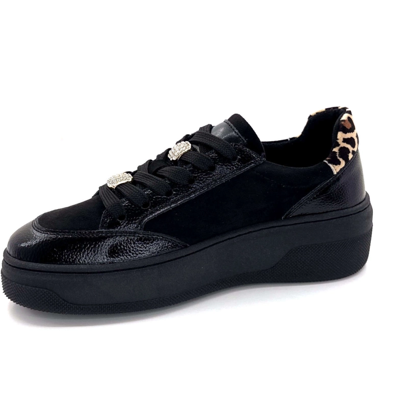 Ivoire Bp5410 Noir Noir & Léo BP5410 - CAMOSCIO NERO /LEOPARD A classer