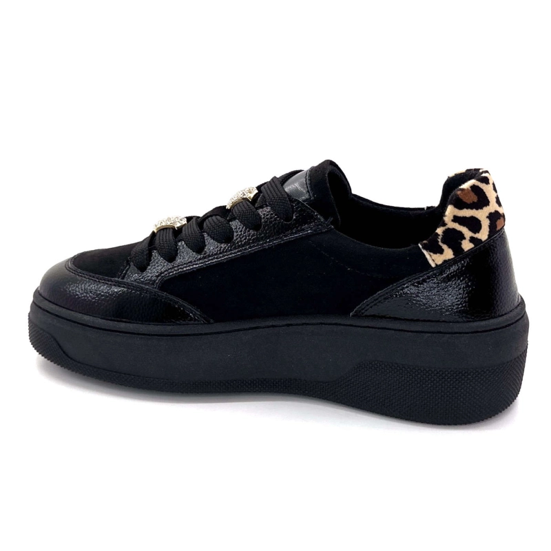 Ivoire Bp5410 Noir Noir & Léo BP5410 - CAMOSCIO NERO /LEOPARD A classer