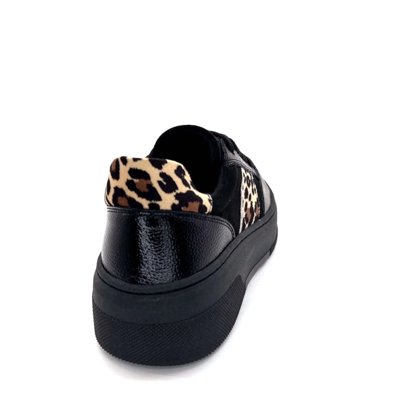 Ivoire Bp5410 Noir Noir & Léo BP5410 - CAMOSCIO NERO /LEOPARD A classer
