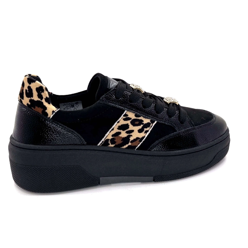 Ivoire Bp5410 Noir Noir & Léo BP5410 - CAMOSCIO NERO /LEOPARD A classer