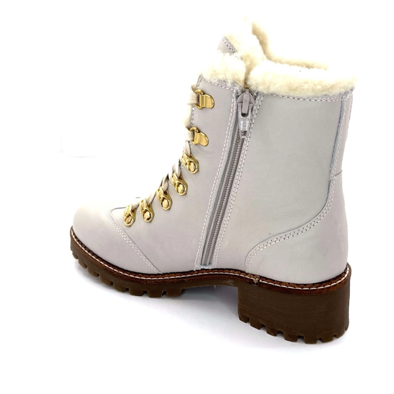 Hooper Sko Albe Cuir Panna Ivoire Chaussures