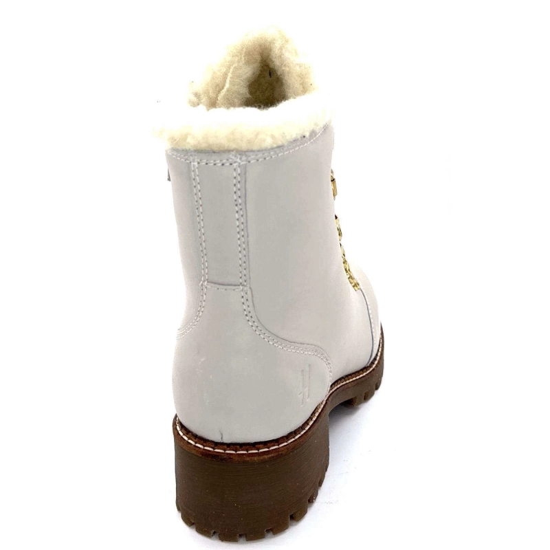 Hooper Sko Albe Cuir Panna Ivoire Chaussures