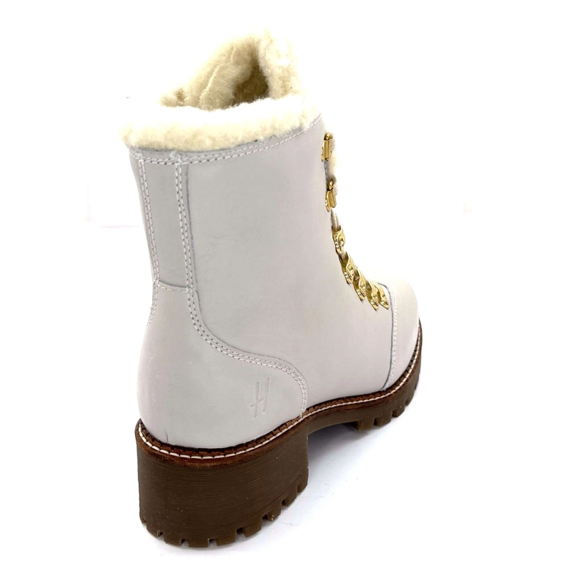Hooper Sko Albe Cuir Panna Ivoire Chaussures