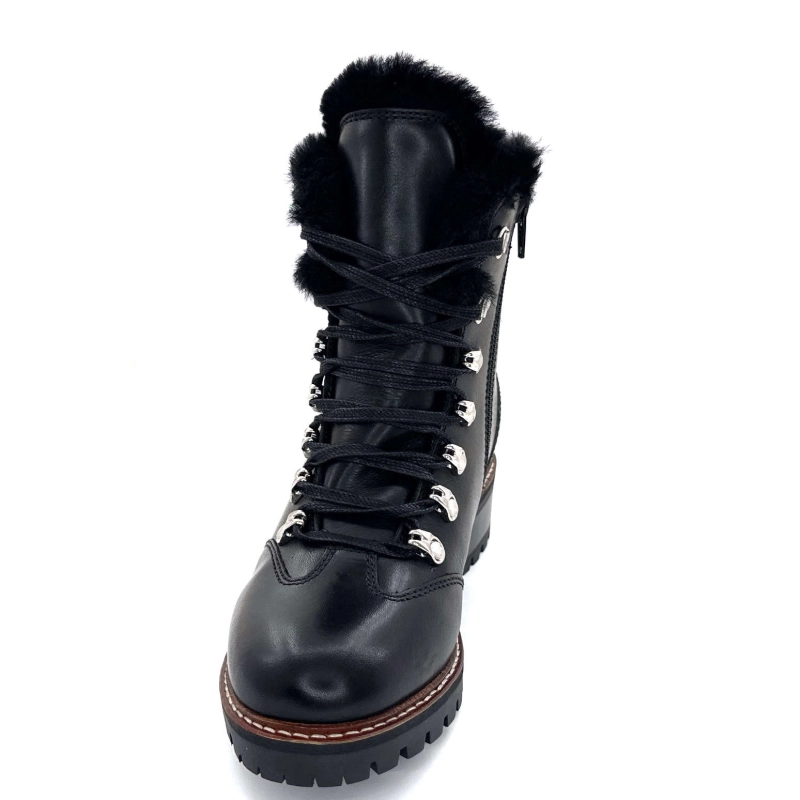 Hooper Shoes Albe Cuir Noir ALBE H24 - CUIR - NOIR Automne Hiver 2024-2025