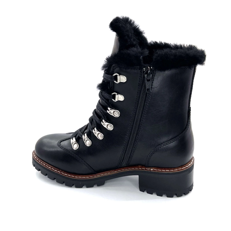 Hooper Shoes Albe Cuir Noir ALBE H24 - CUIR - NOIR Automne Hiver 2024-2025