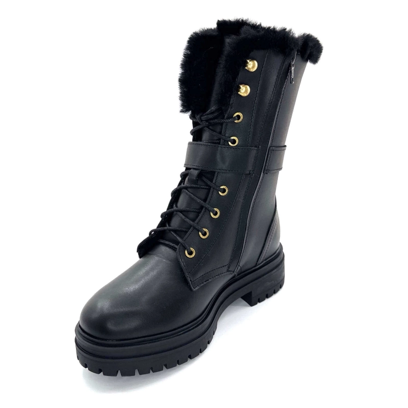 Hooper Shoes Lazlo Cuir Noir LAZLO - CUIR - NOIR Automne Hiver 2024-2025