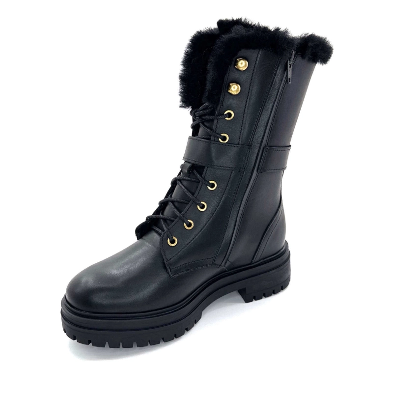 Hooper Shoes Lazlo Cuir Noir LAZLO - CUIR - NOIR Automne Hiver 2024-2025