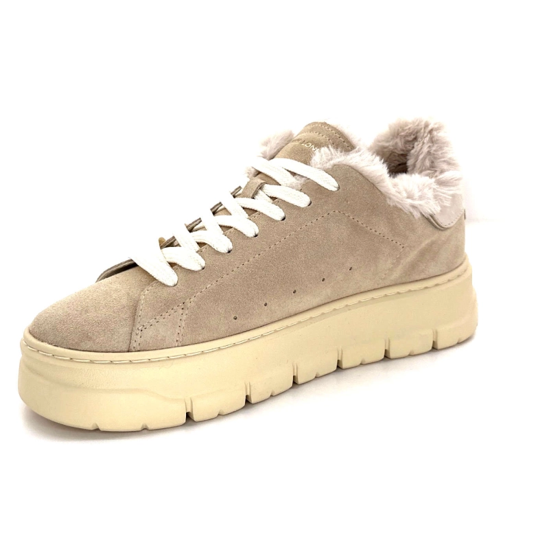 Crime London 21951 Daim Beige Fourrure 21951 - COL 15 Automne Hiver 2024-2025