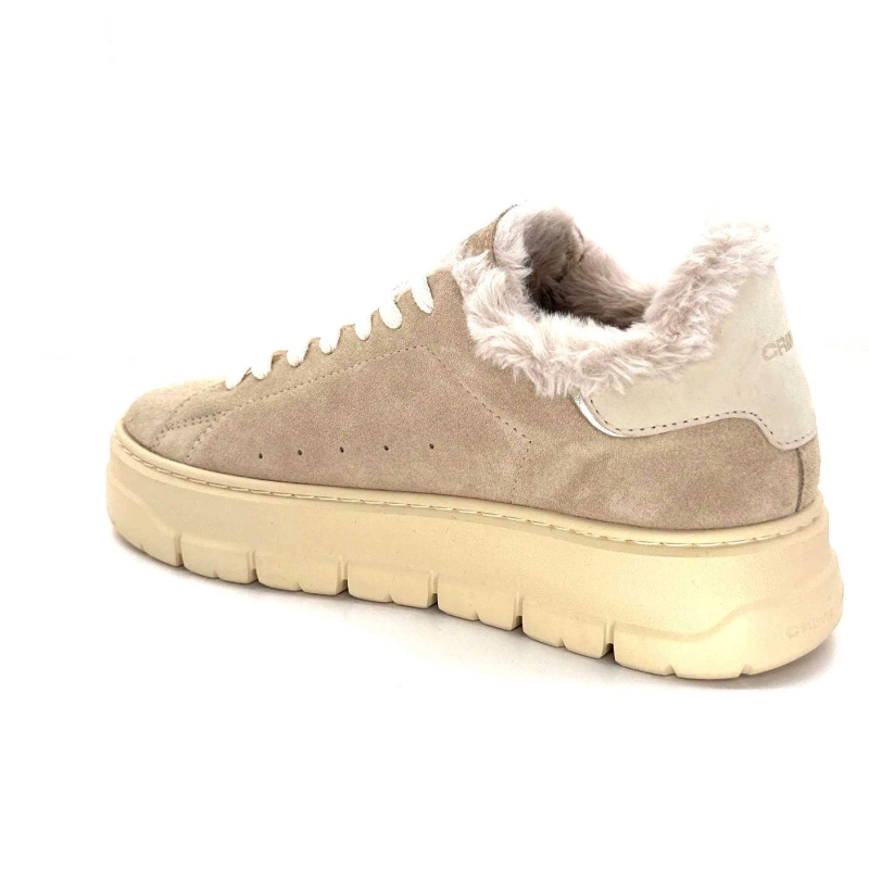 Crime London 21951 Daim Beige Fourrure 21951 - COL 15 Automne Hiver 2024-2025