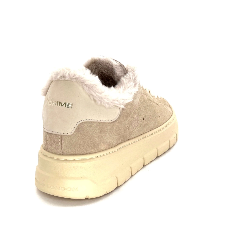 Crime London 21951 Daim Beige Fourrure 21951 - COL 15 Automne Hiver 2024-2025