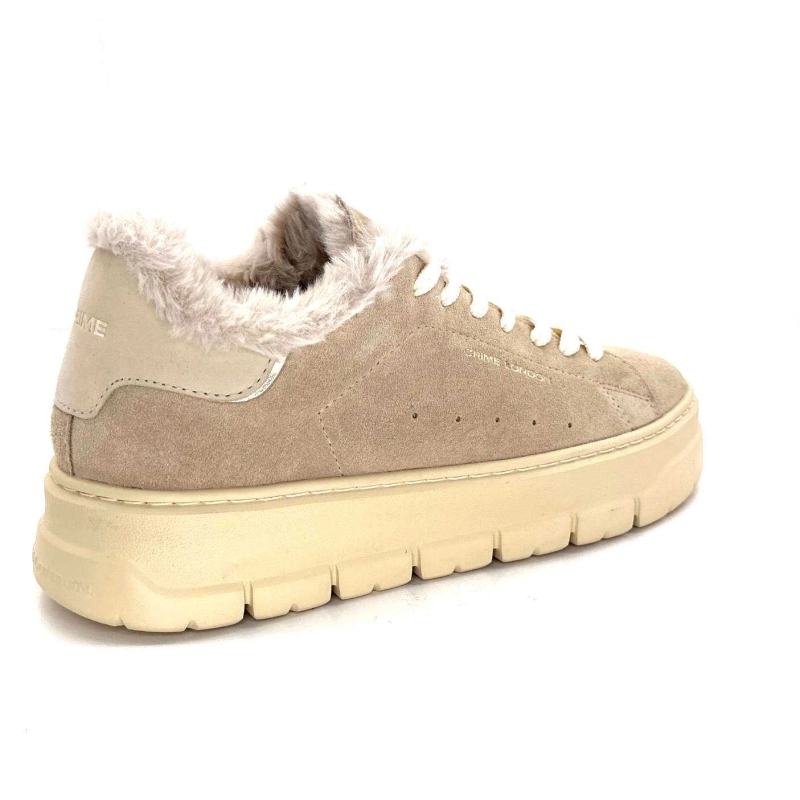 Crime London 21951 Daim Beige Fourrure 21951 - COL 15 Automne Hiver 2024-2025