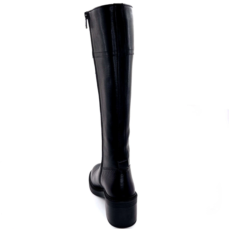 Ivoire 5385 Cuir Noir 5385 - 10273 - CRUST BLACK Automne Hiver 2024-2025