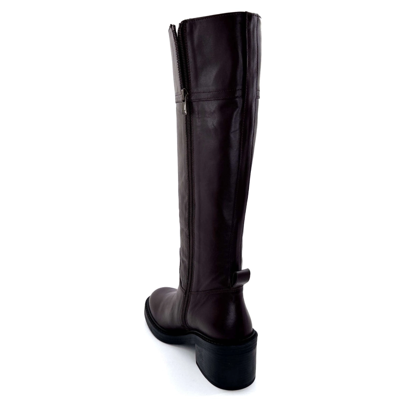 Ivoire 5385 Cuir Marron 5385 - 10273 - CRUST BROWN Automne Hiver 2024-2025