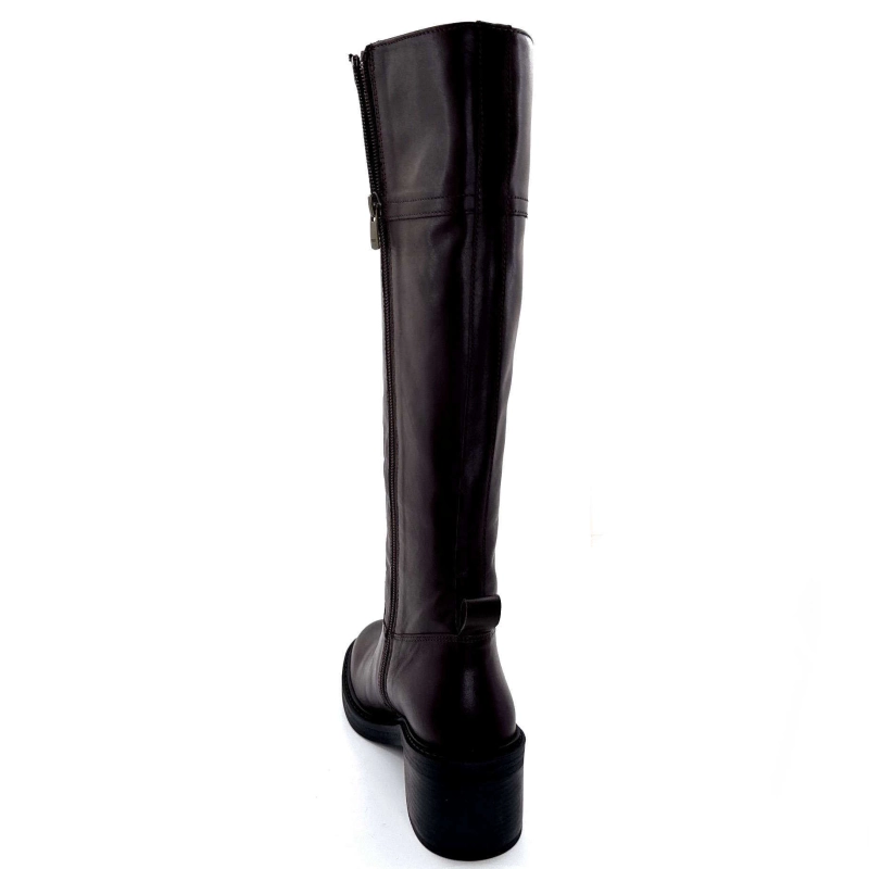 Ivoire 5385 Cuir Marron 5385 - 10273 - CRUST BROWN Automne Hiver 2024-2025