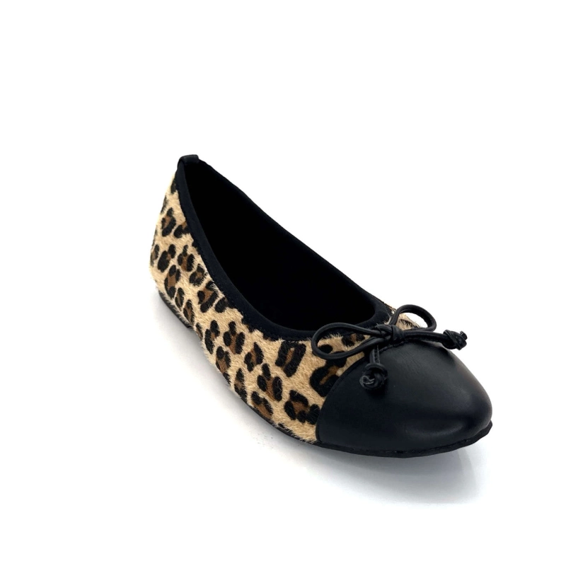 Ivoire 2204108 4091 Textile Léo 2204108 4091 - BLACK / CAMEL / L Automne Hiver 2024-2025