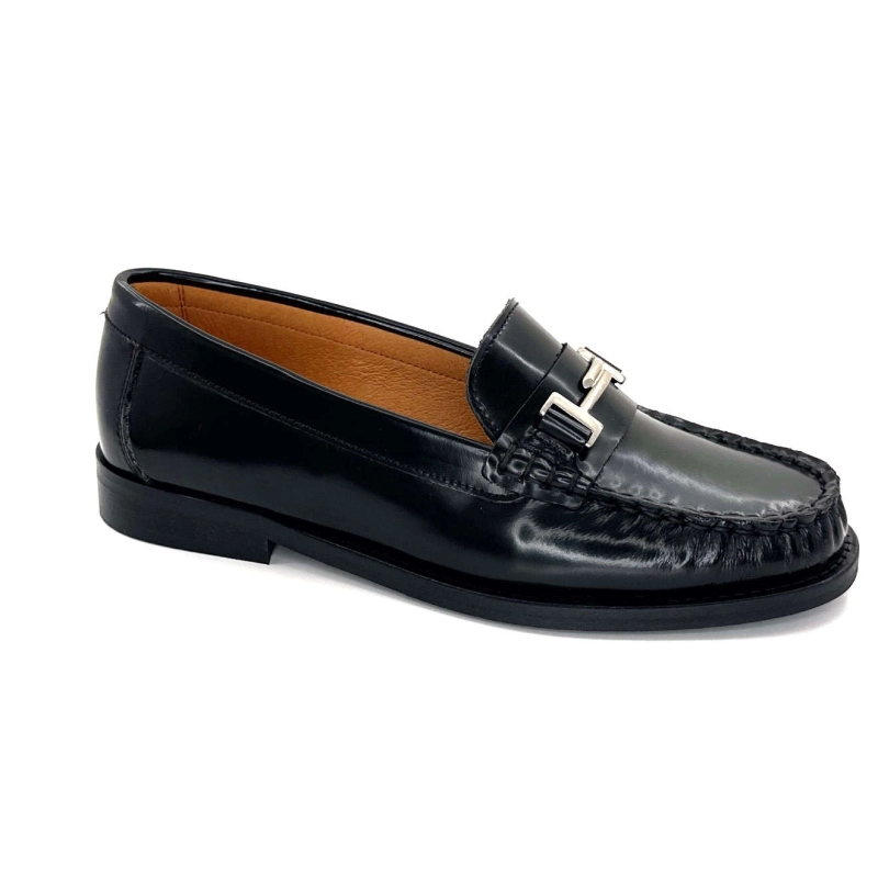 Ivoire 13374 Cuir Polido Noir 13374 - POLIDO - 8140 PRETO Automne Hiver 2024-2025