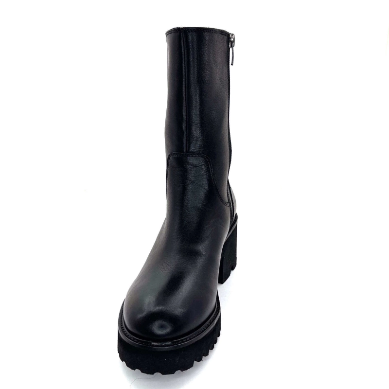 Ivoire Evs 2963 Cuir Noir EVS 2963 - NAPPA - NOIR Automne Hiver 2024-2025