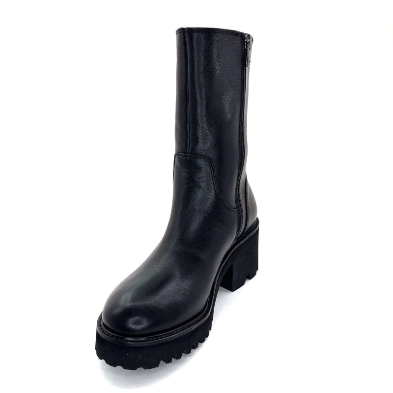 Ivoire Evs 2963 Cuir Noir EVS 2963 - NAPPA - NOIR Automne Hiver 2024-2025