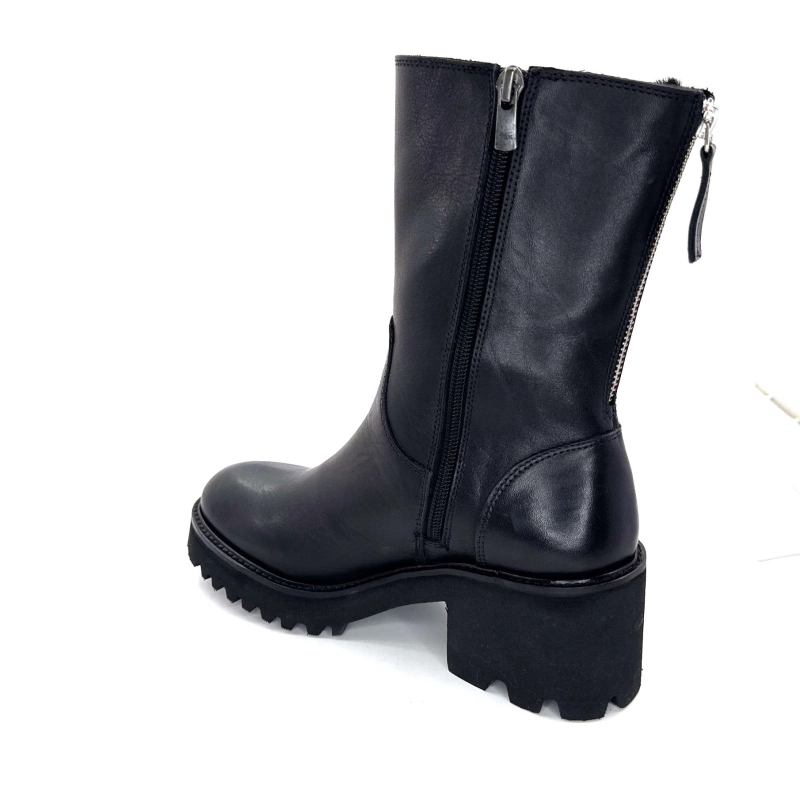 Ivoire Evs 2963 Cuir Noir EVS 2963 - NAPPA - NOIR Automne Hiver 2024-2025