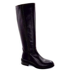 Ivoire Riding Boots E216 2947 Dark Brown Leather