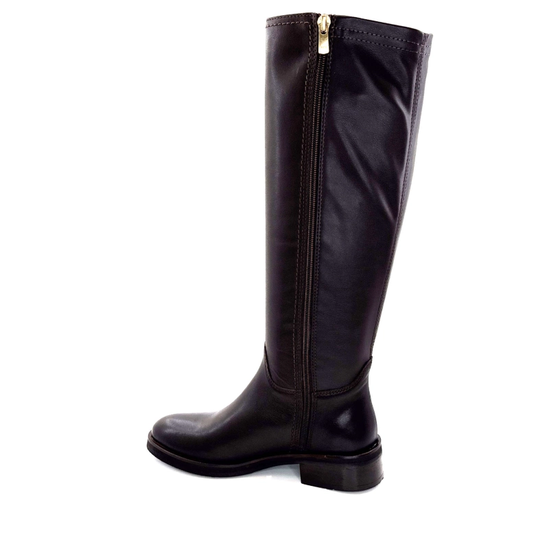 Ivoire E216 2947 Cuir Marron Foncé E216 2947 - GANCE - BROWN Automne Hiver 2024-2025