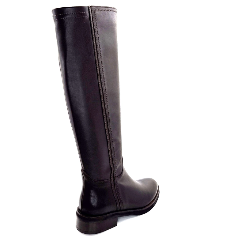 Ivoire E216 2947 Cuir Marron Foncé E216 2947 - GANCE - BROWN Automne Hiver 2024-2025