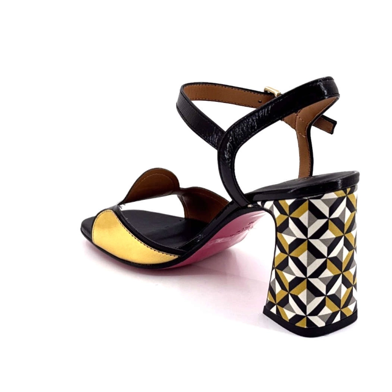 Ivoire 710 Cuir Blanc Noir Doré 710 - TOMAIA LUX NERO - RIP LUX Printemps Eté 2025