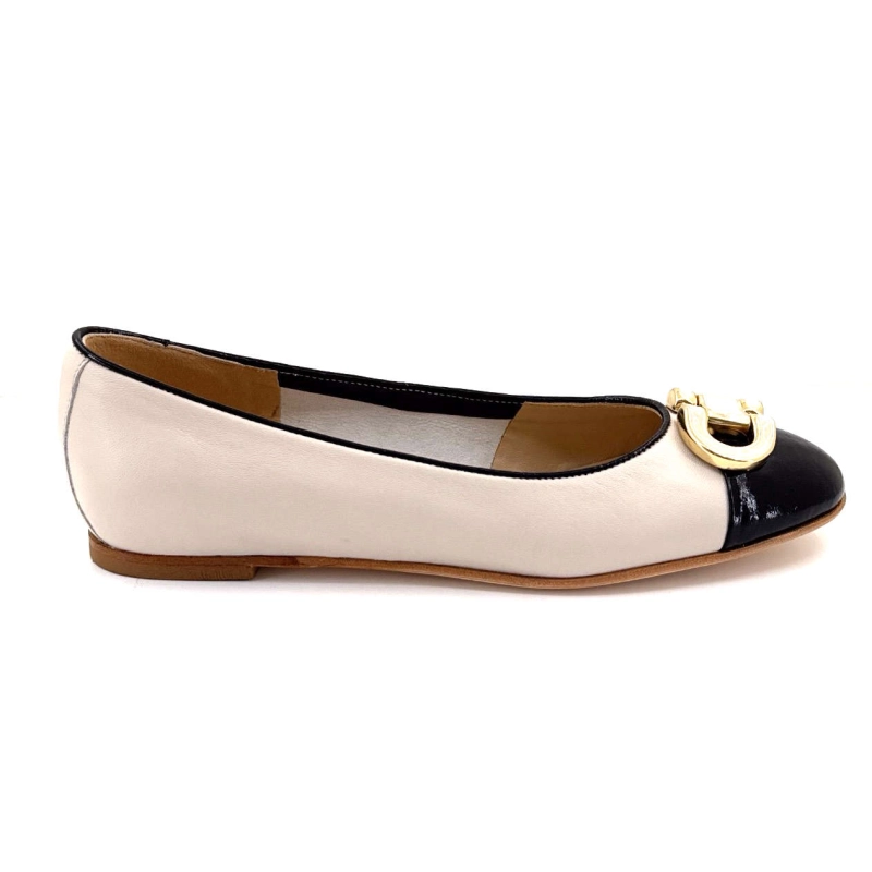 Ivoire Ch945 Cuir Ecru Noir CH945 - NOFOD CARNE - NAPLACK NE Printemps Eté 2025