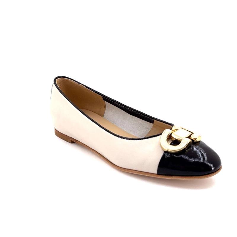 Ivoire Ch945 Cuir Ecru Noir CH945 - NOFOD CARNE - NAPLACK NE Printemps Eté 2025