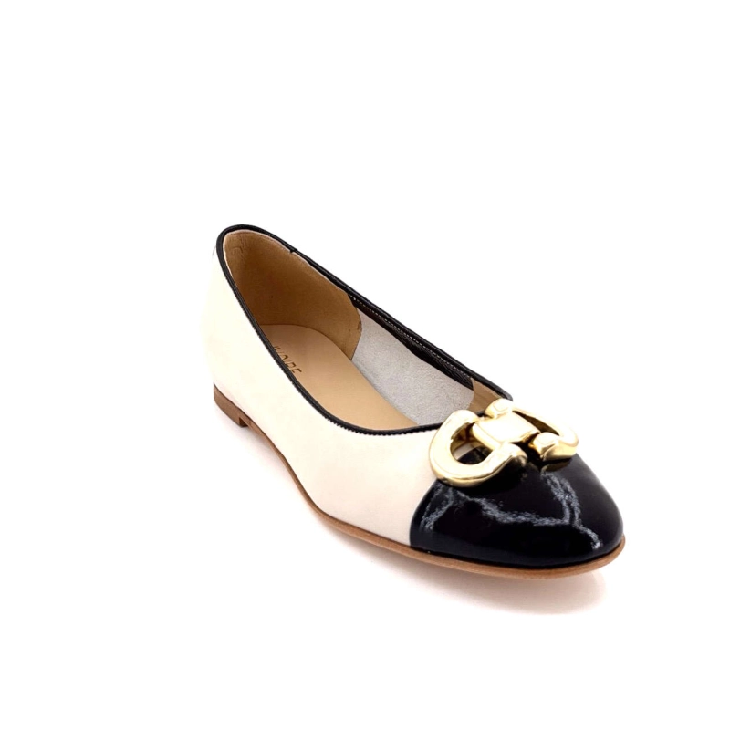 Ivoire Ch945 Cuir Ecru Noir CH945 - NOFOD CARNE - NAPLACK NE Printemps Eté 2025