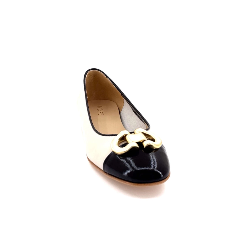 Ivoire Ch945 Cuir Ecru Noir CH945 - NOFOD CARNE - NAPLACK NE Printemps Eté 2025