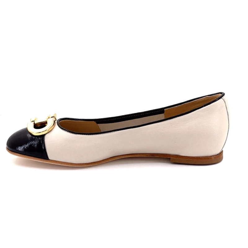 Ivoire Ch945 Cuir Ecru Noir CH945 - NOFOD CARNE - NAPLACK NE Printemps Eté 2025