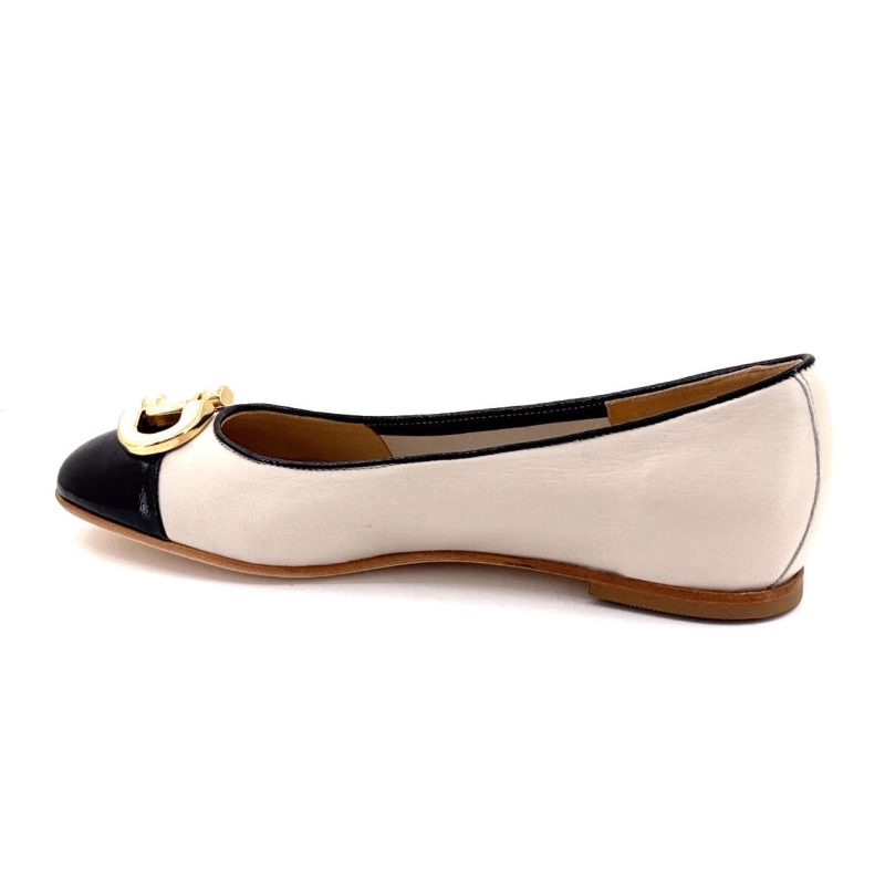 Ivoire Ch945 Cuir Ecru Noir CH945 - NOFOD CARNE - NAPLACK NE Printemps Eté 2025