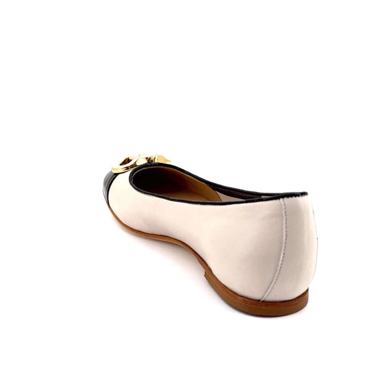 Ivoire Ch945 Cuir Ecru Noir CH945 - NOFOD CARNE - NAPLACK NE Printemps Eté 2025