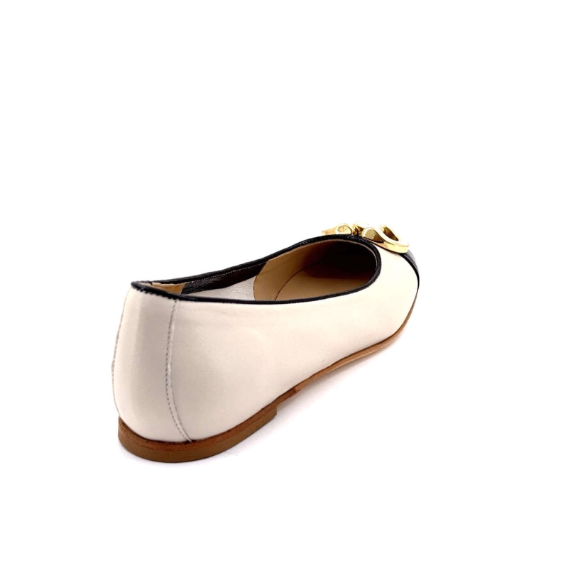 Ivoire Ch945 Cuir Ecru Noir CH945 - NOFOD CARNE - NAPLACK NE Printemps Eté 2025