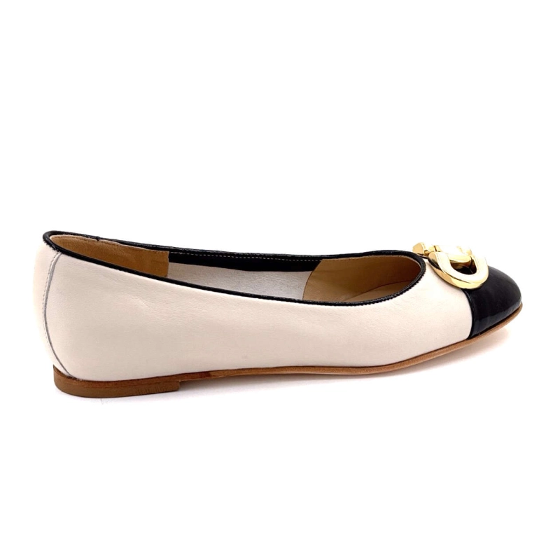 Ivoire Ch945 Cuir Ecru Noir CH945 - NOFOD CARNE - NAPLACK NE Printemps Eté 2025